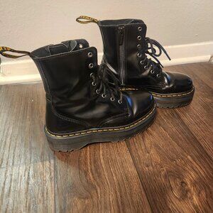 Dr. Marten's Jadon Boot Smooth Leather Platforms